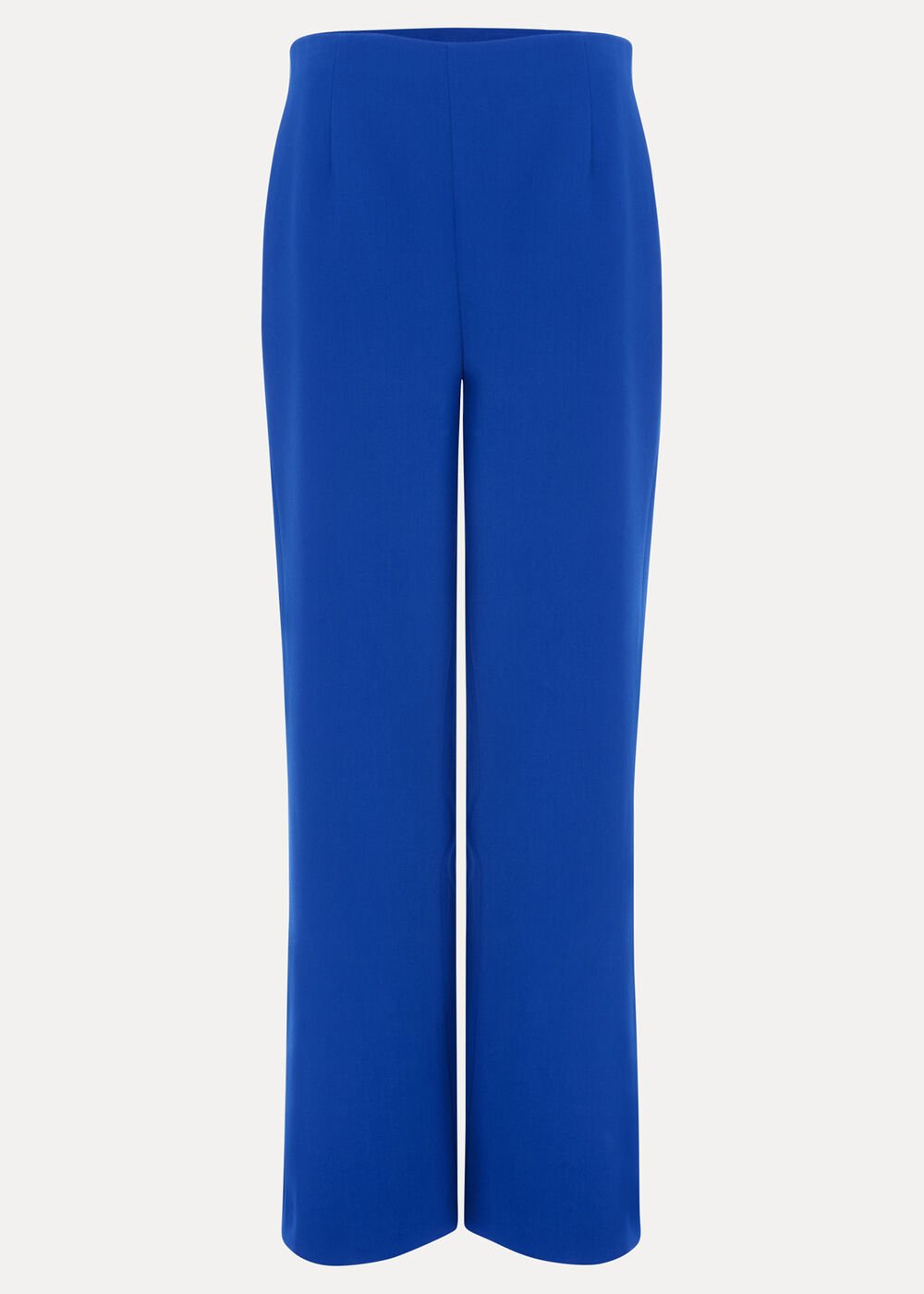 Aubrie Blue Straight Leg Trousers - Cobalt