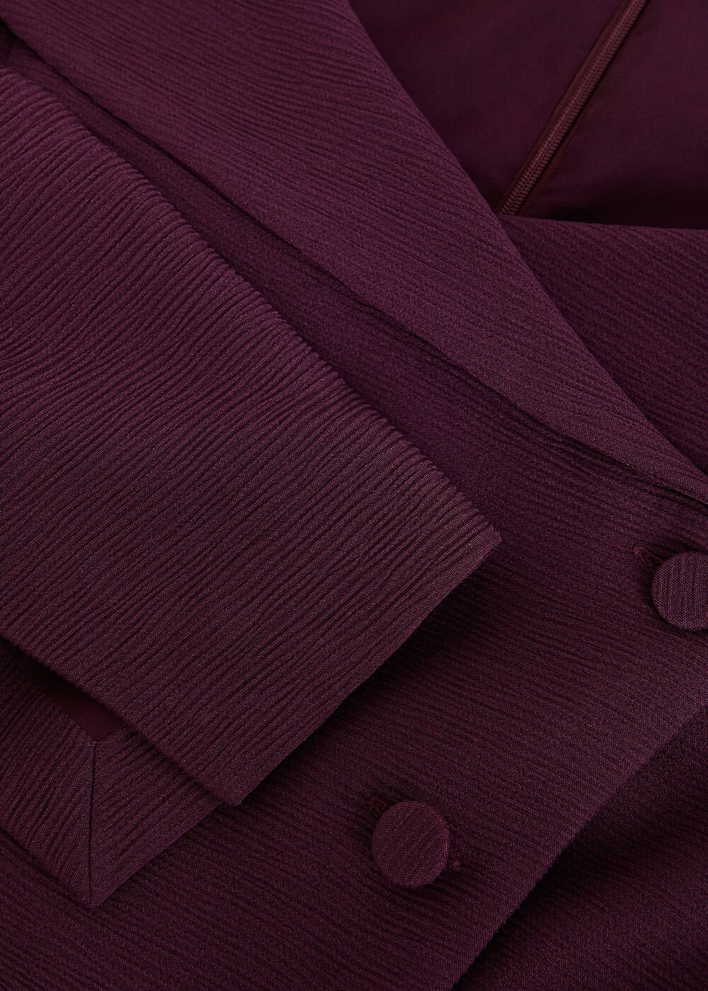 Petite Sienna Dress - Burgundy
