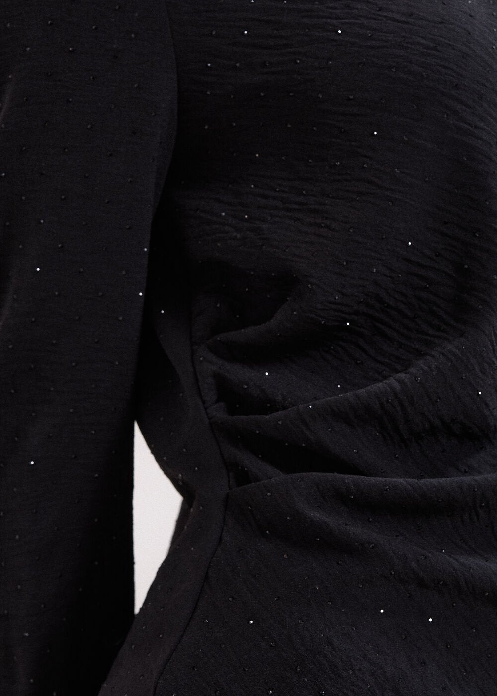 Noa Drape Top - Black