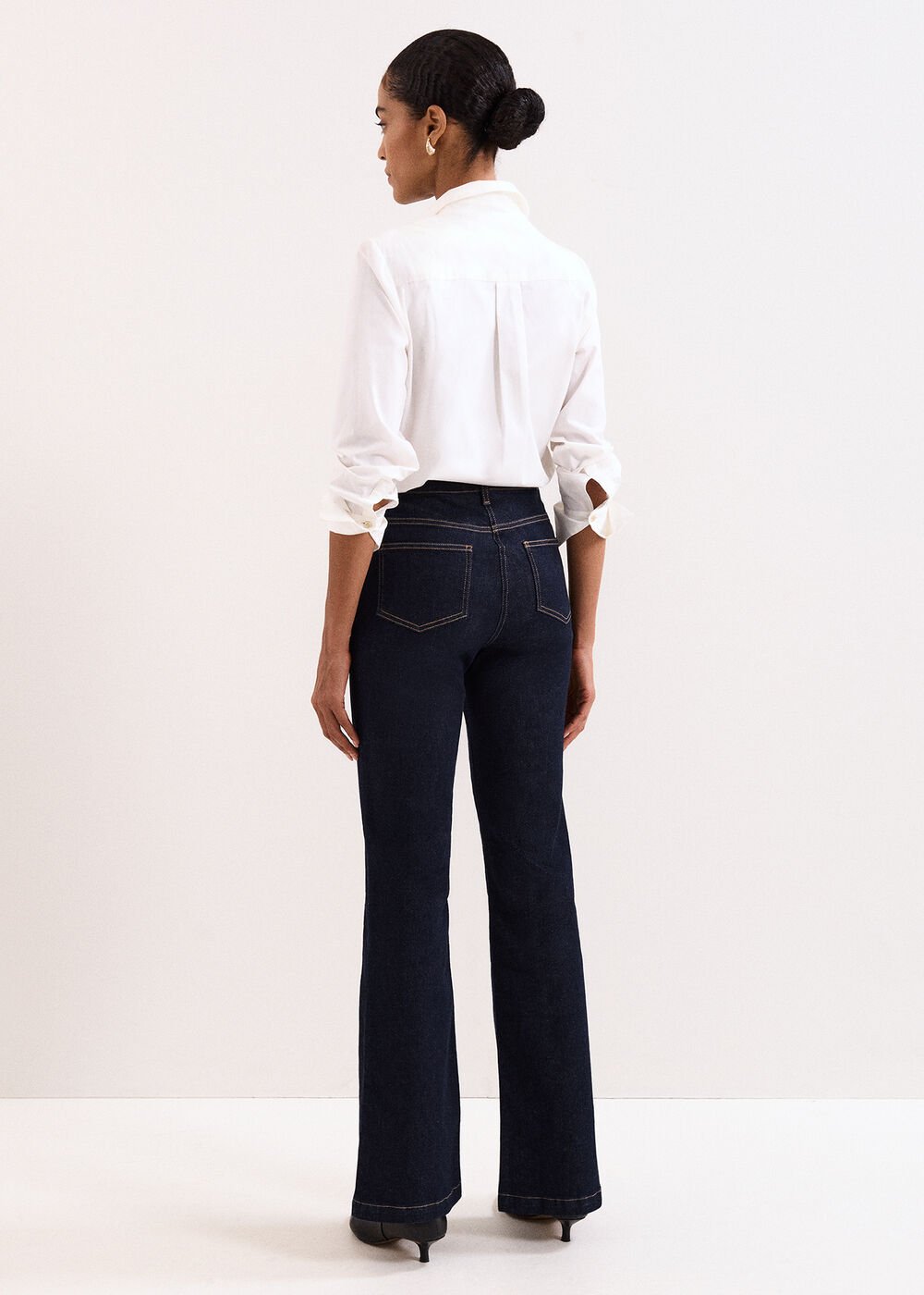 Petite Olivia Jean - Dark Wash