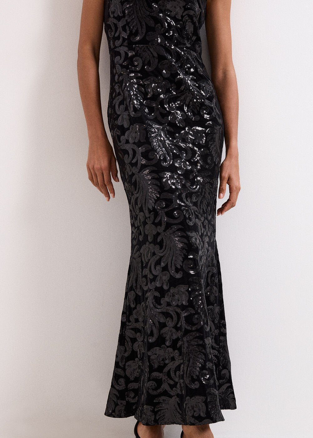 Trudy Sequin Dress - Black