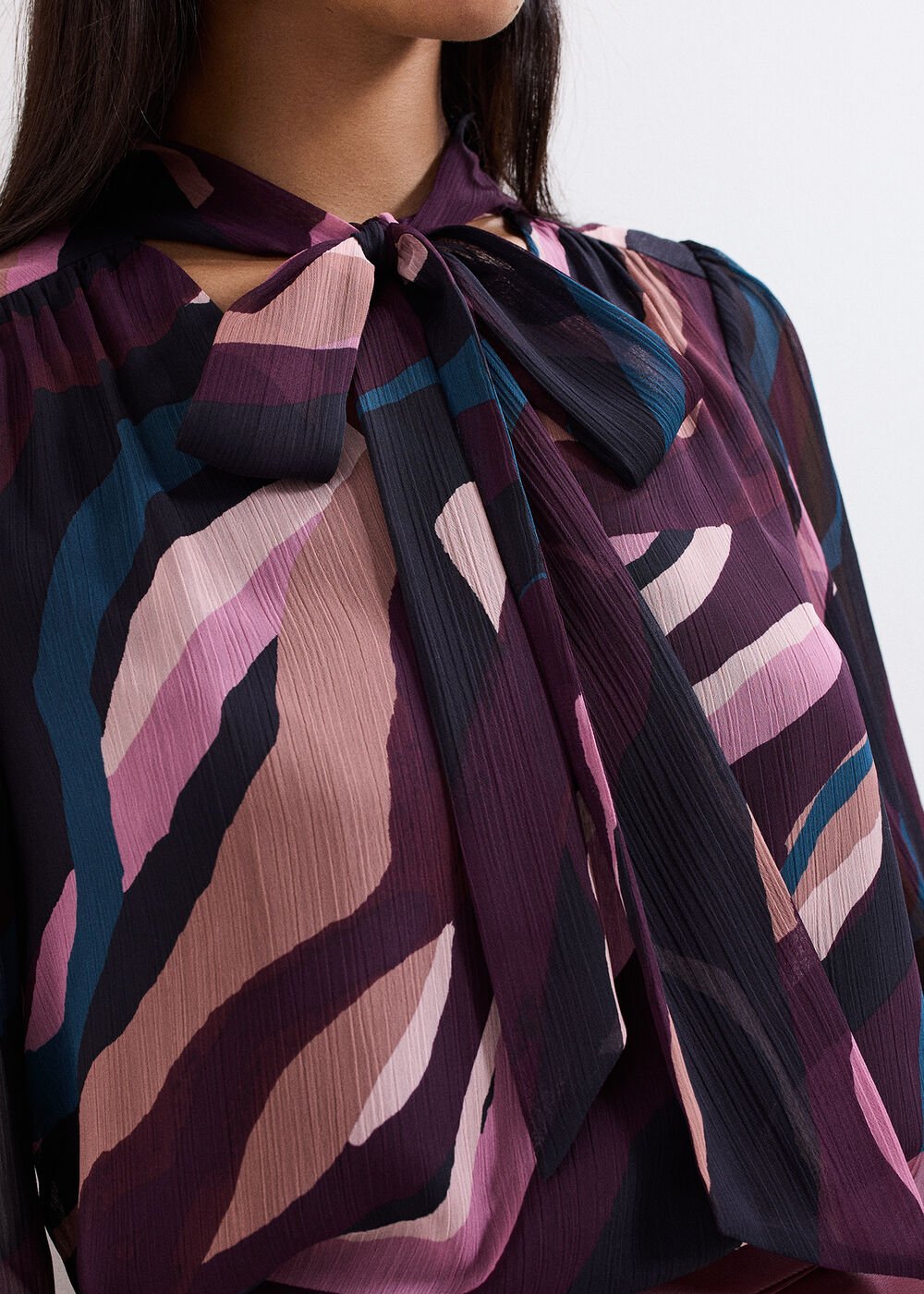 Selby Stripe Blouse - Multi