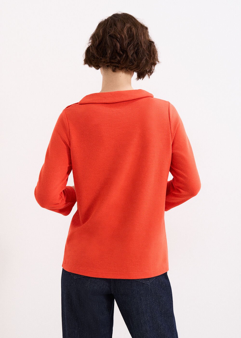 Remy Textured Top - Red