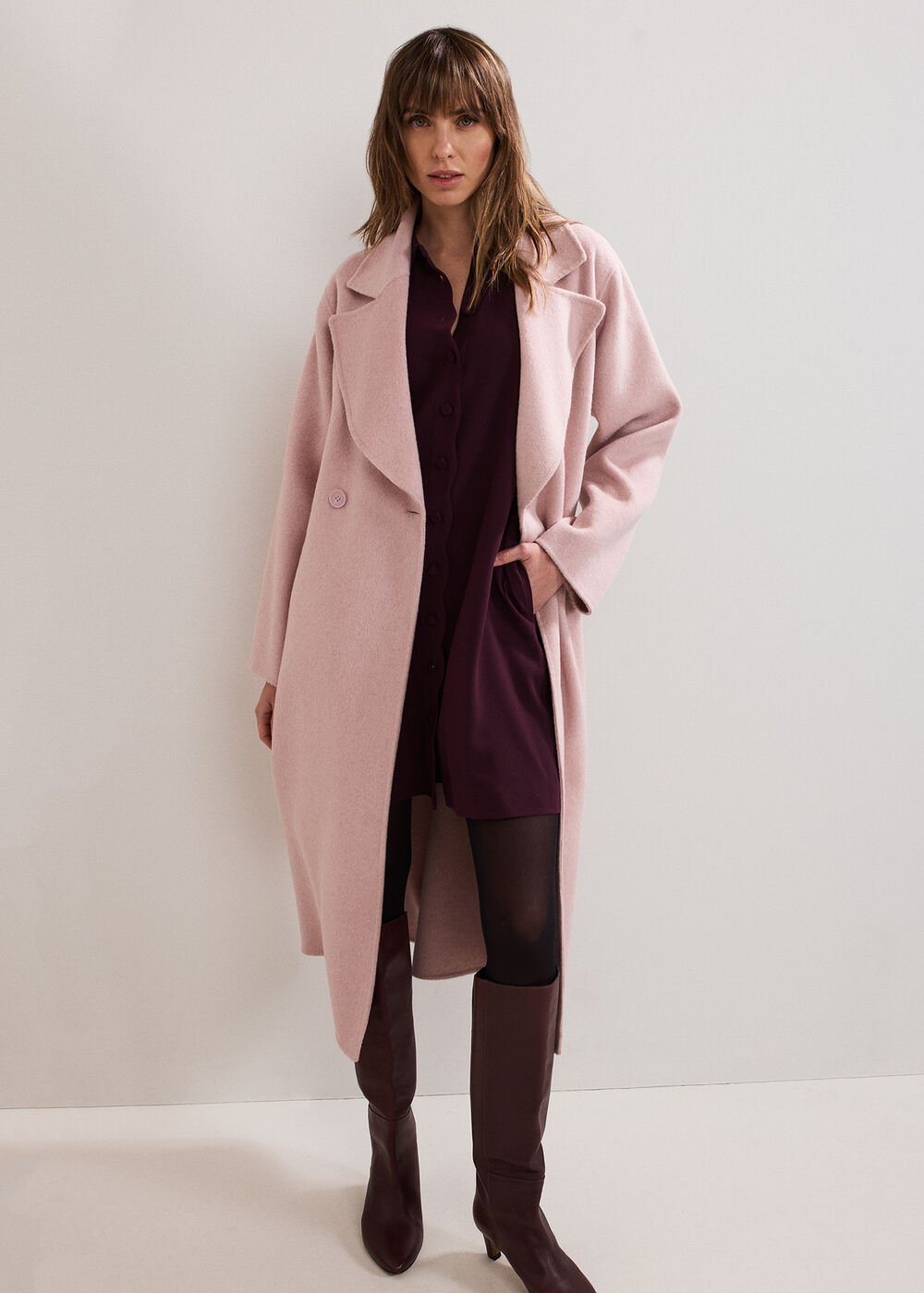 Candice Dress - Burgundy