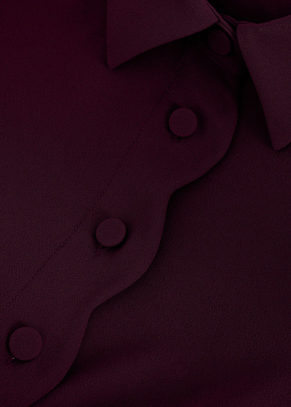 Petite Candice Dress - Burgundy