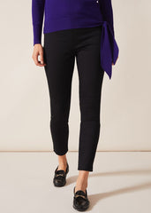 Amina Denim Skinny Jegging - Black
