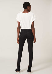 Victoria Seamed Jean - Black