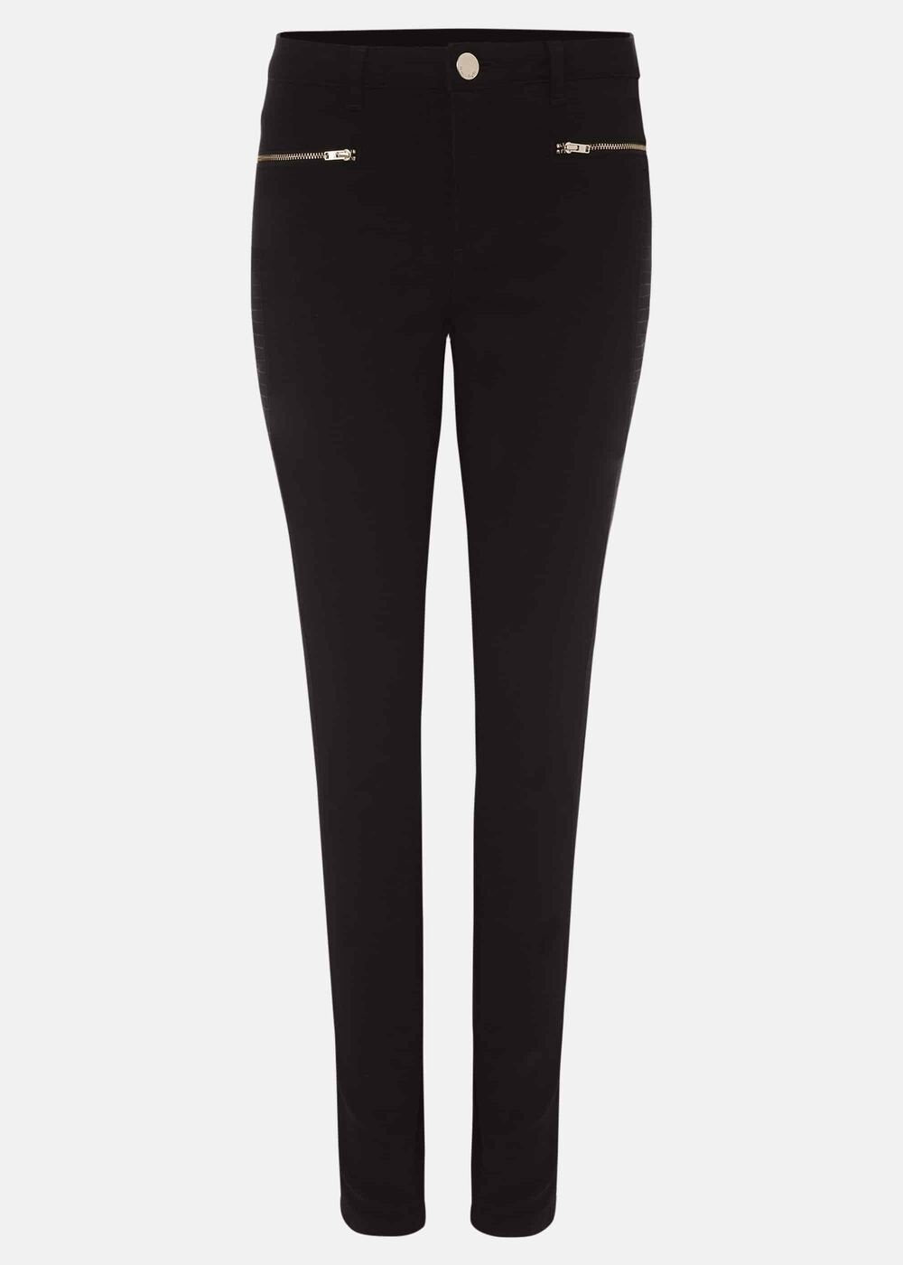 Victoria Seamed Jean - Black