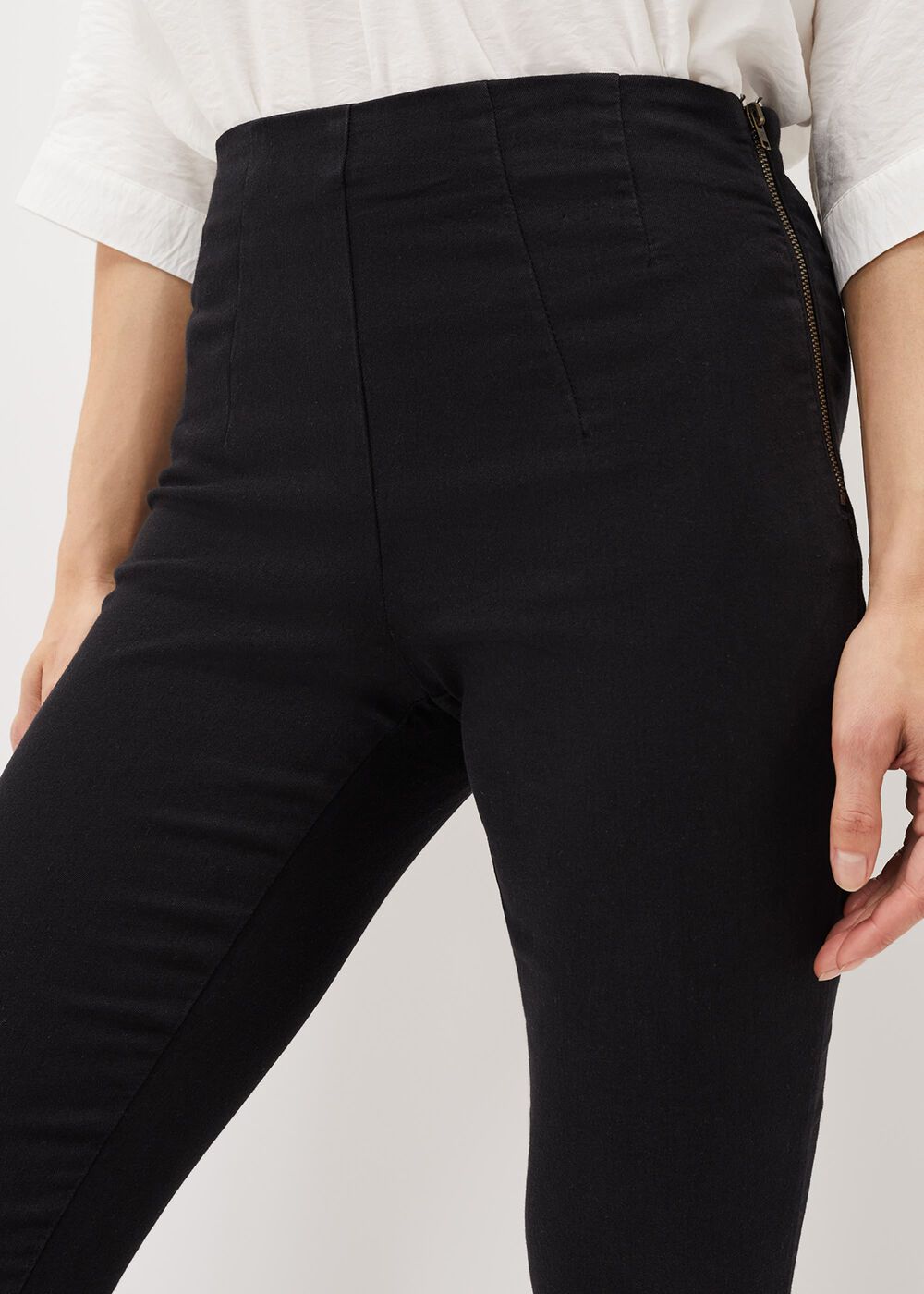 Amina Skinny Fit Jegging - Black