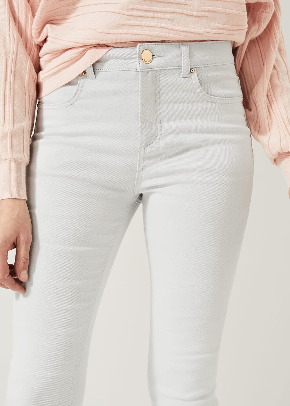 Ismay Skinny Jeans - Light Grey
