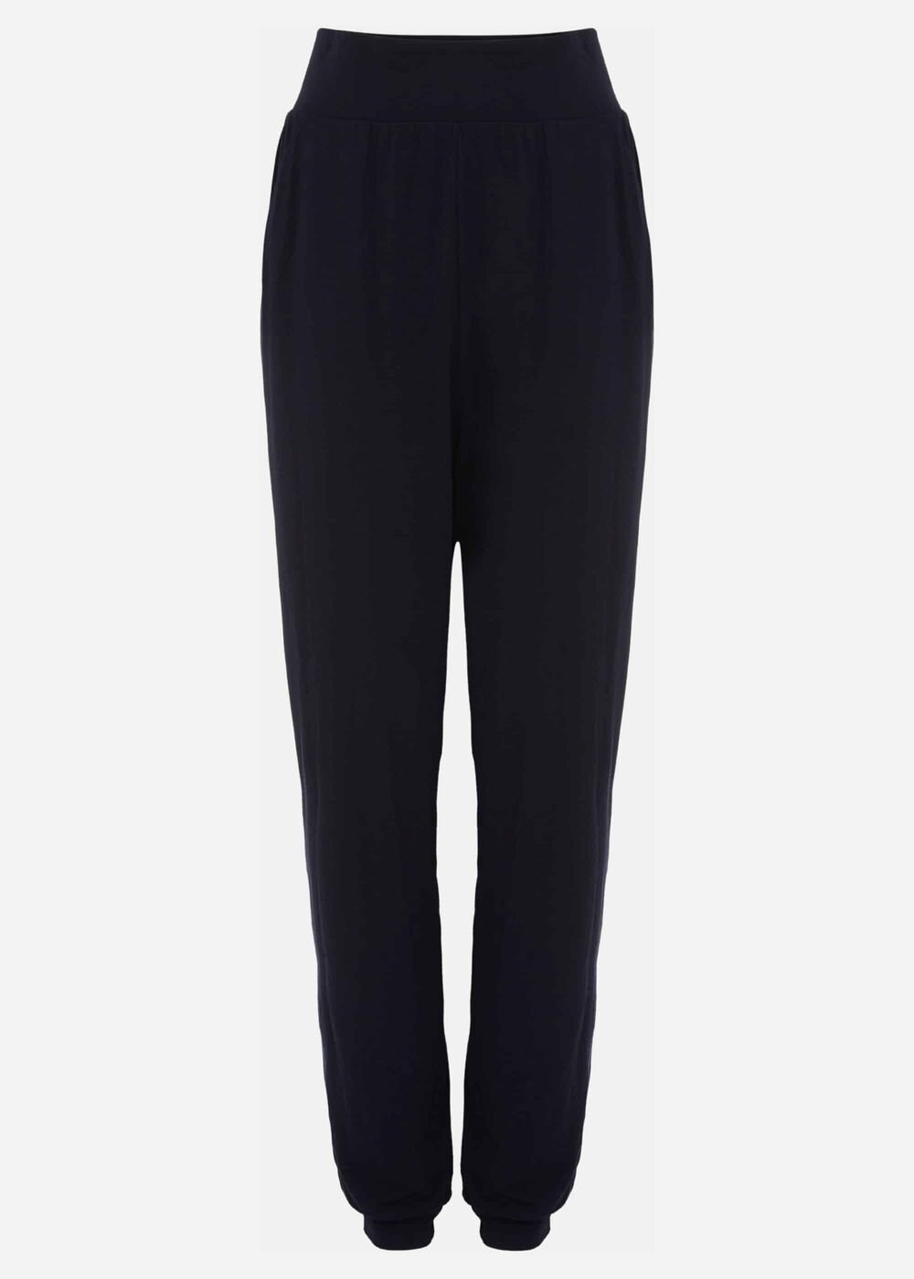 Soft Jersey Tapered Joggers - Navy