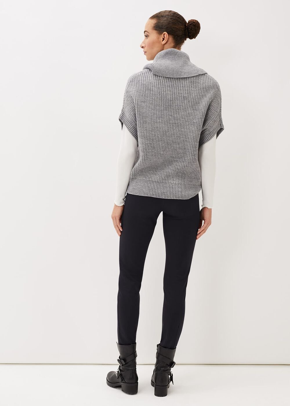 Amina Skinny Jeggings - Charcoal