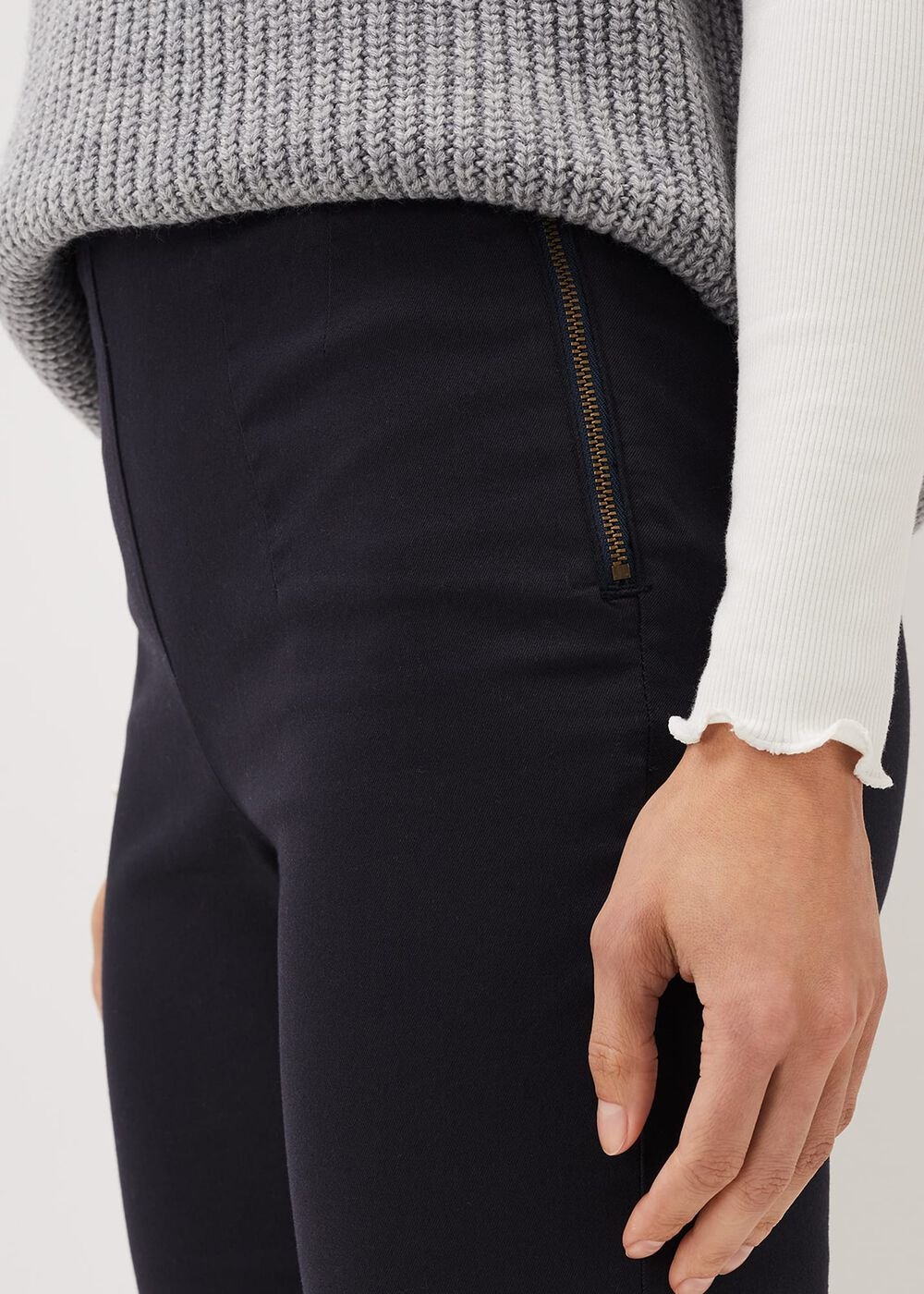 Amina Skinny Jeggings - Charcoal