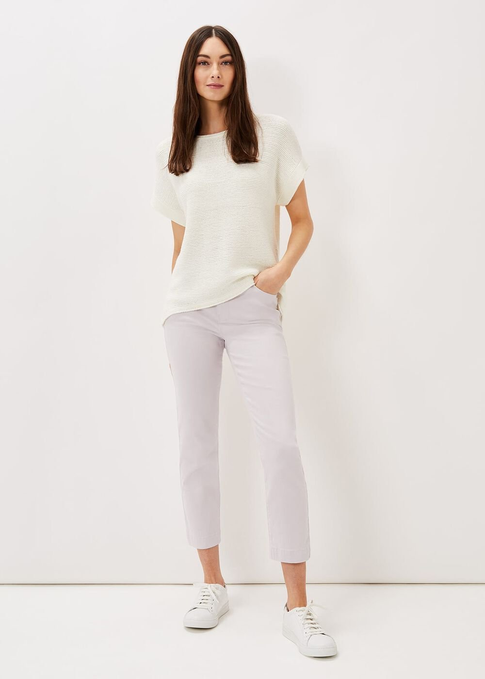 Ramona Straight Leg Jeans - Frosted Heather