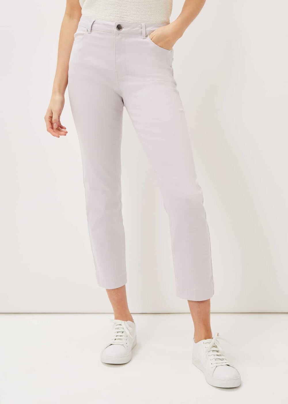 Ramona Straight Leg Jeans - Frosted Heather
