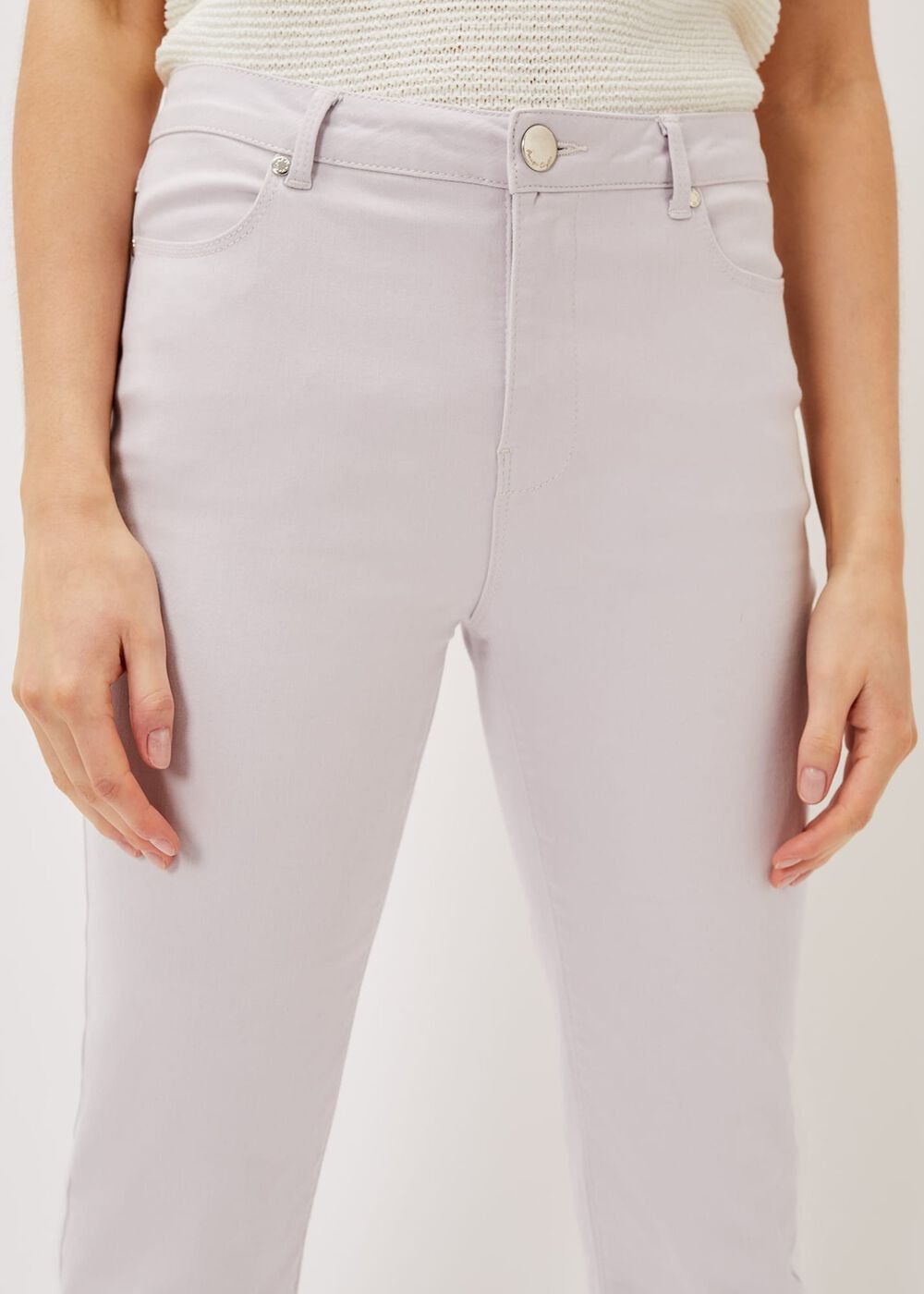 Ramona Straight Leg Jeans - Frosted Heather