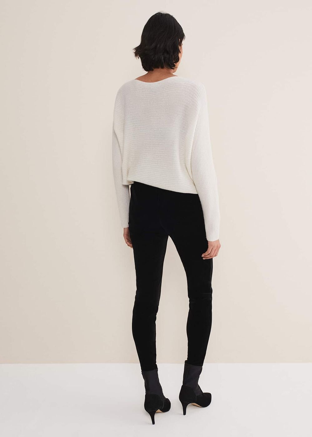 Valerie Velvet Leggings - Black
