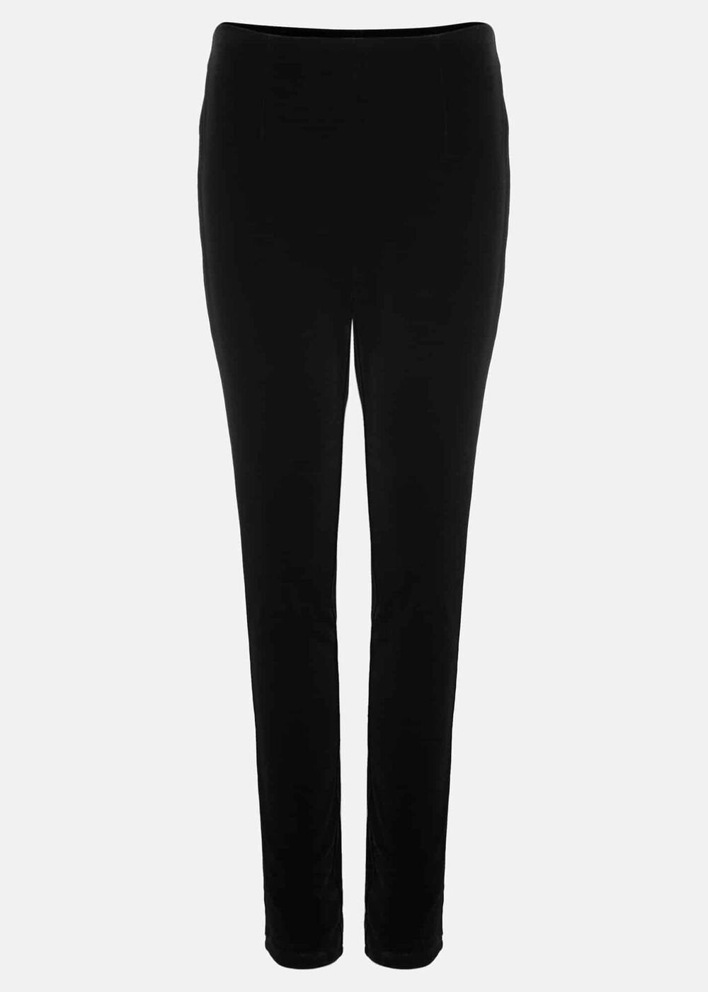 Valerie Velvet Leggings - Black