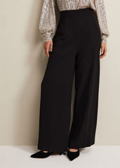 Florentine Wide Leg Trousers - Black