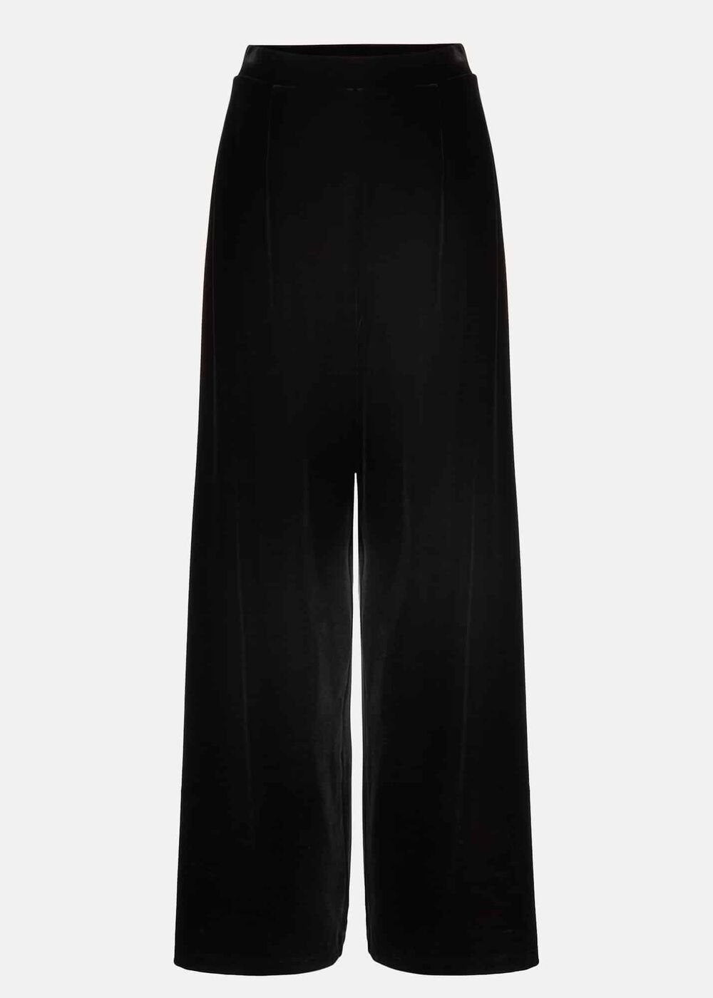 Florentine Velvet Co-Ord Trousers - Black