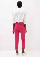 Julianna Cropped Tapered Trouser - Pink