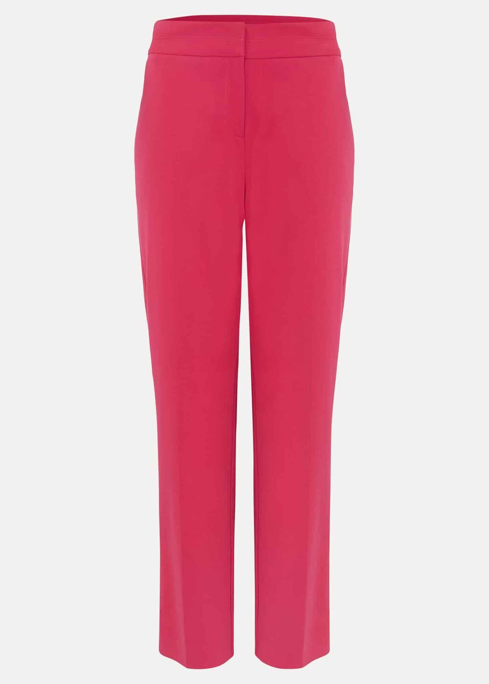 Julianna Cropped Tapered Trouser - Pink