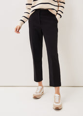 Julianna Cropped Trouser - Navy