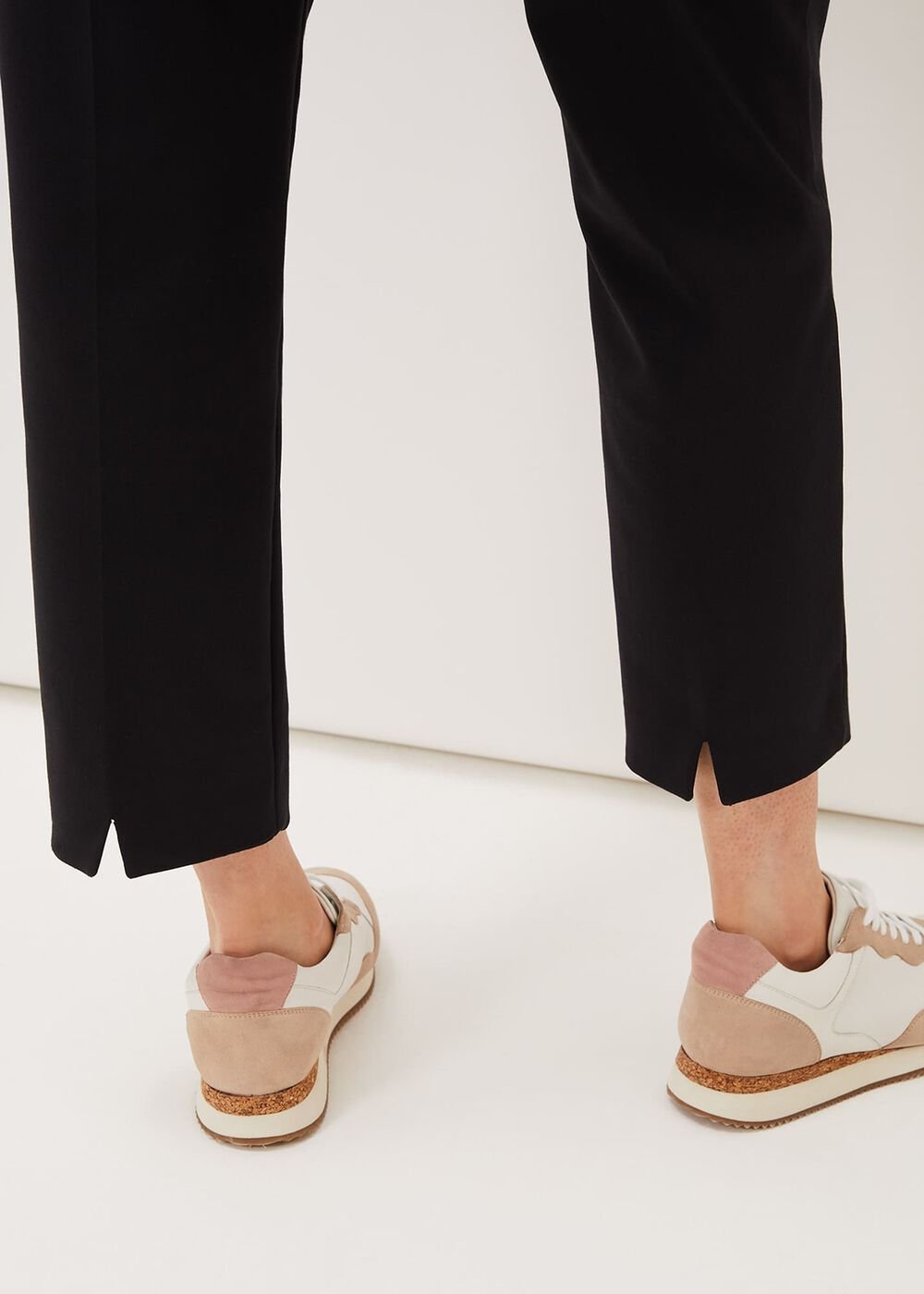 Julianna Cropped Trouser - Navy