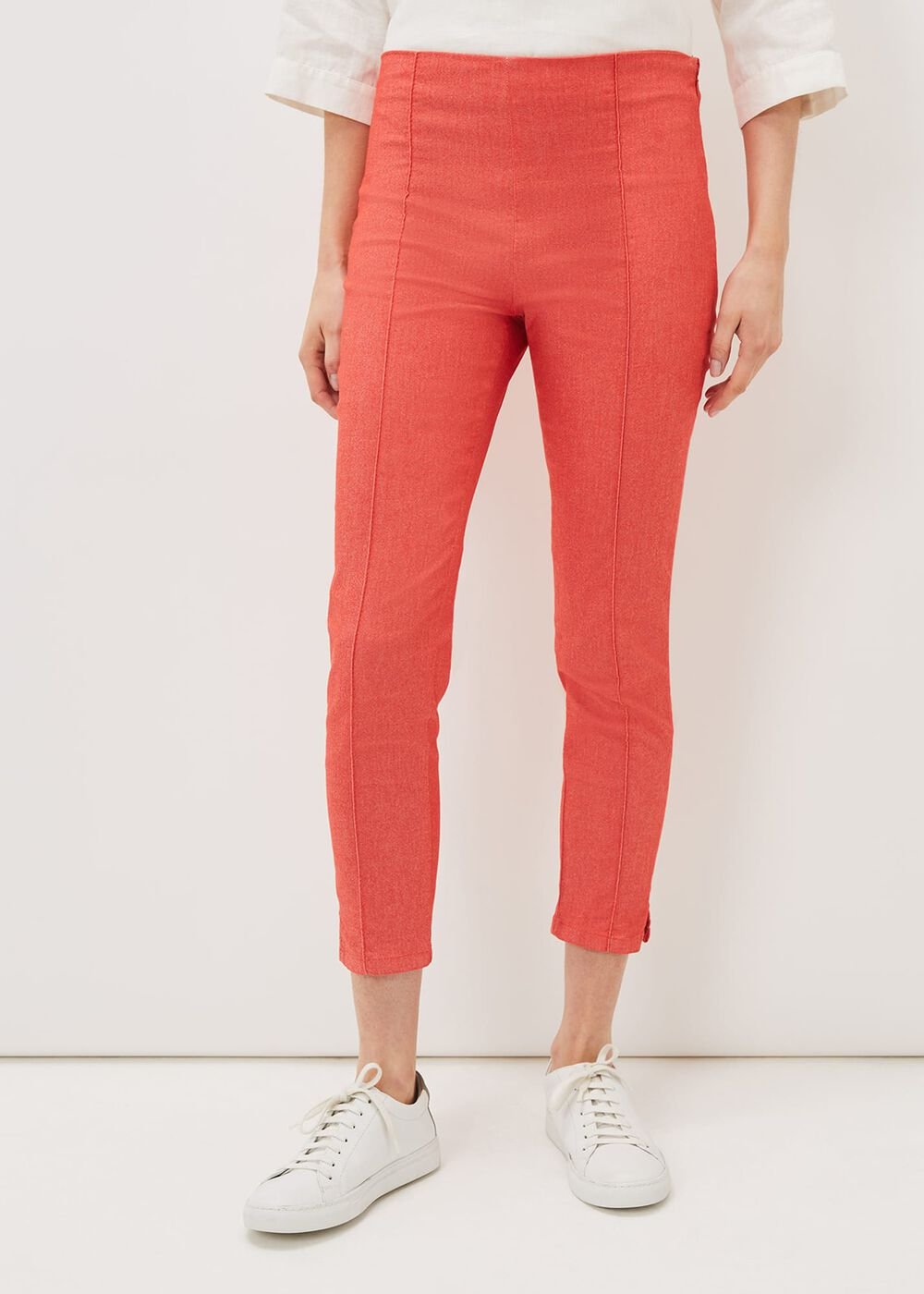Miah Cropped Jegging - Coral