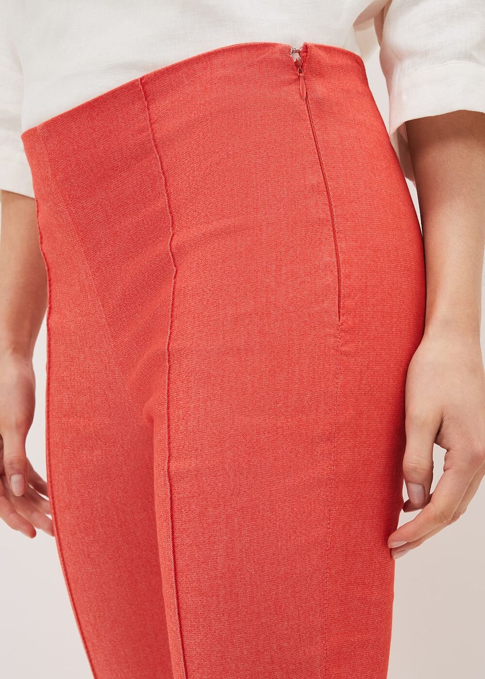 Miah Cropped Jegging - Coral
