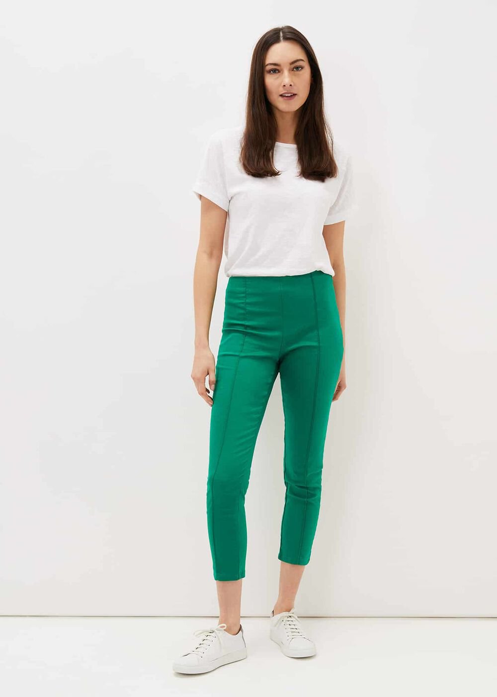 Miah Cropped Jegging - Green