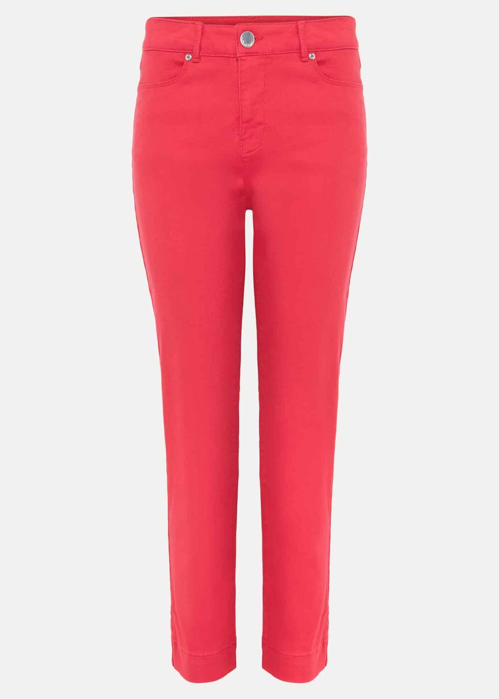 Ramona Straight Leg Jean - Hot Pink