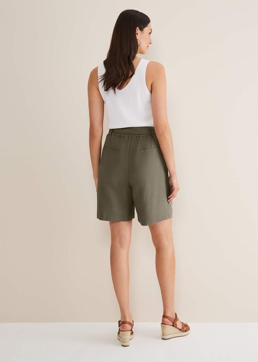 Leonar Co-Ord Short - Khaki