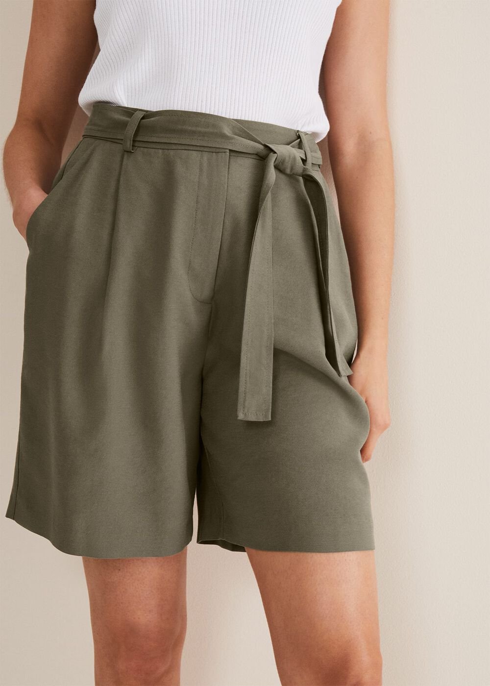 Leonar Co-Ord Short - Khaki
