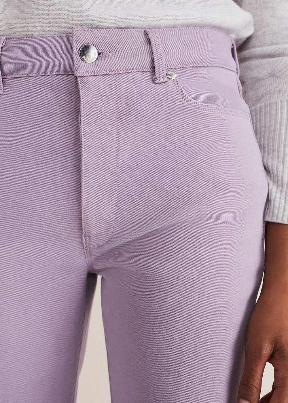 Ramona Straight Leg Jeans - Lilac