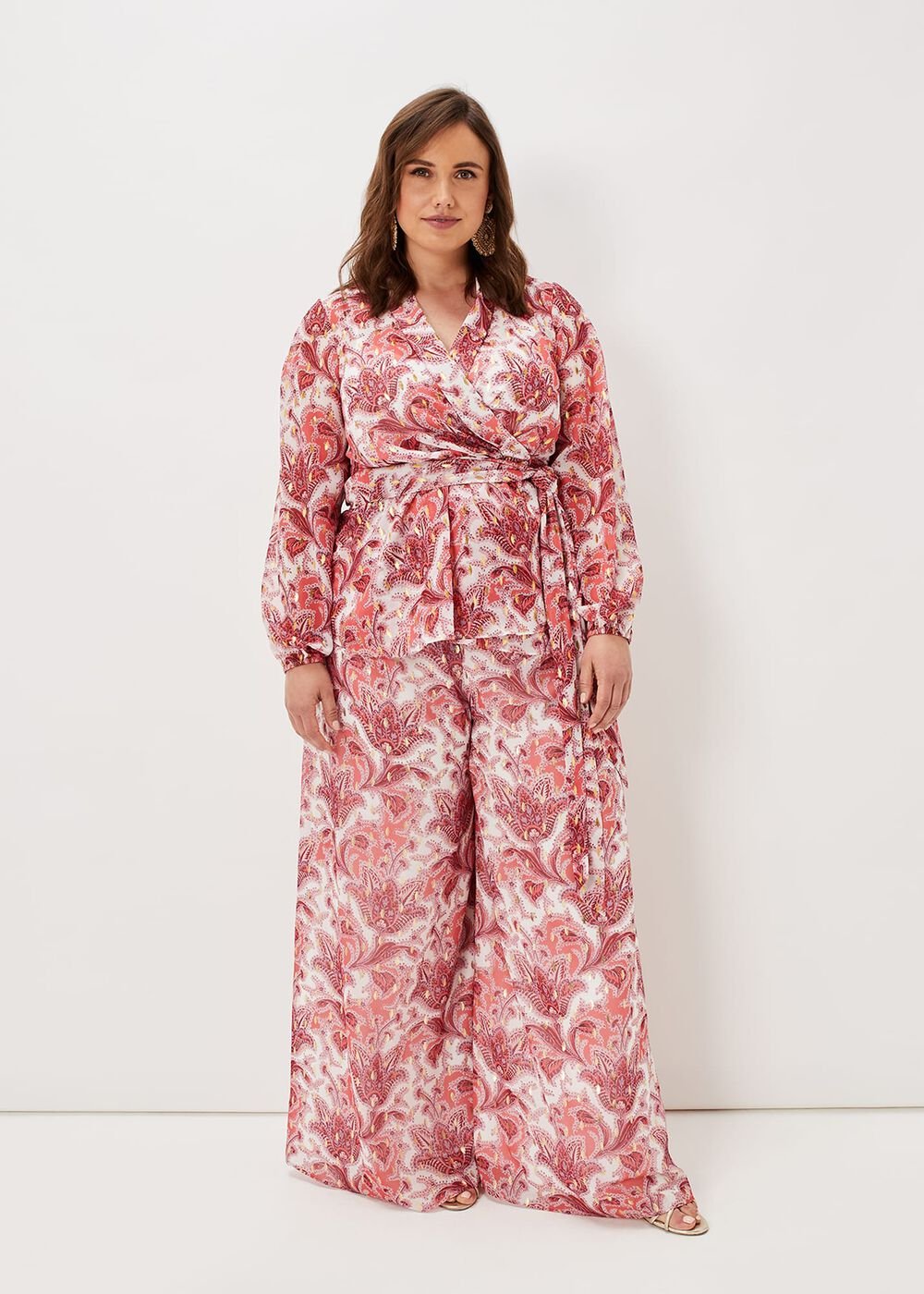 Arabella Print Trousers - Sunset/Multi