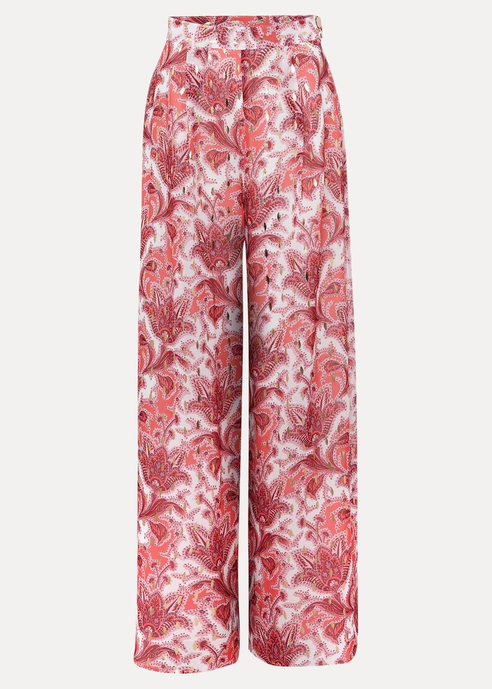 Arabella Print Trousers - Sunset/Multi