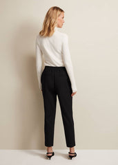 Kimia Ponte Tapered Trouser - Black