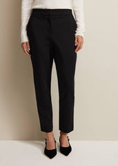 Kimia Ponte Tapered Trouser - Black