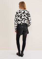 Hadley Pleather Shorts - Black