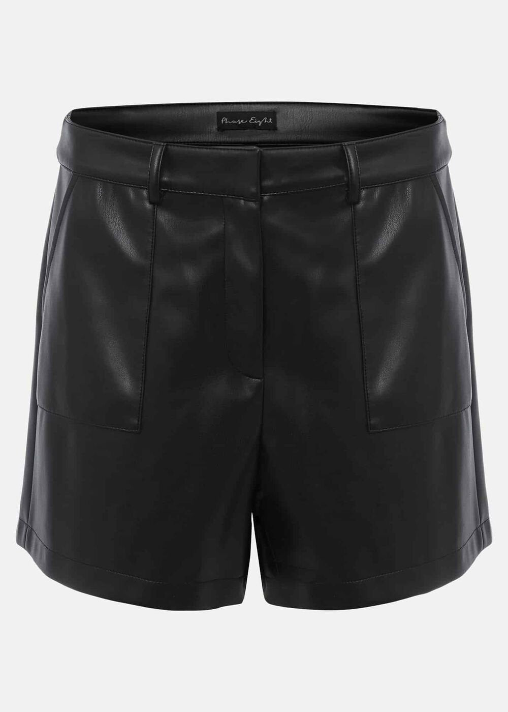 Hadley Pleather Shorts - Black