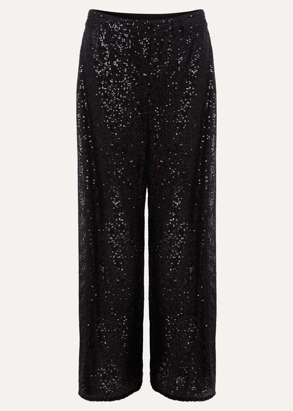 Florentine Sequin Trouser - Black