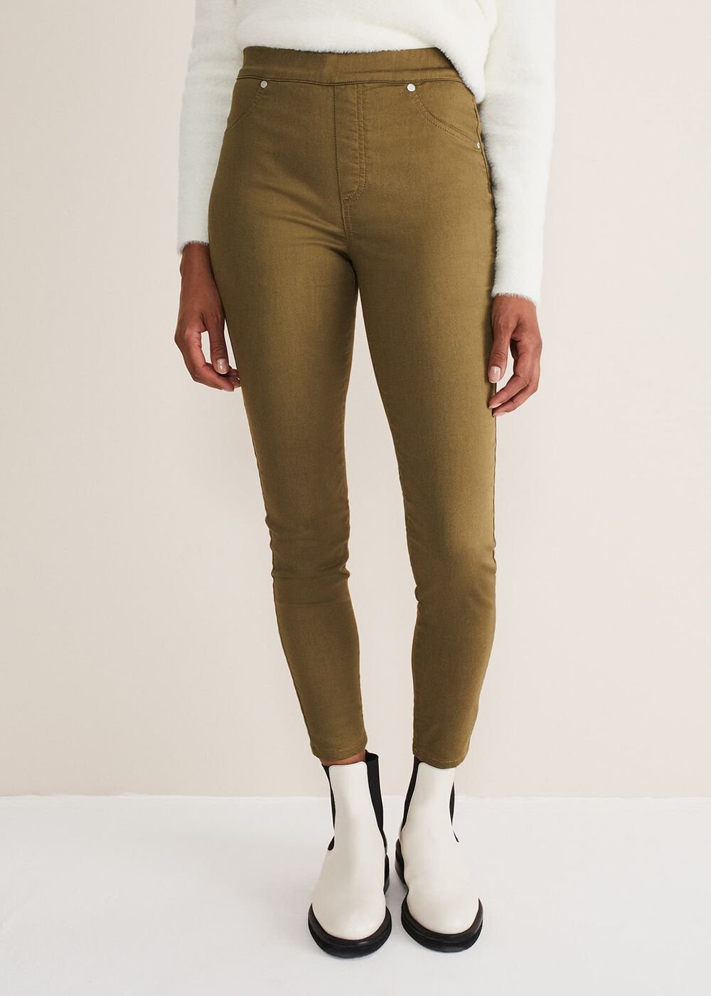 Eliza Jegging - Olive