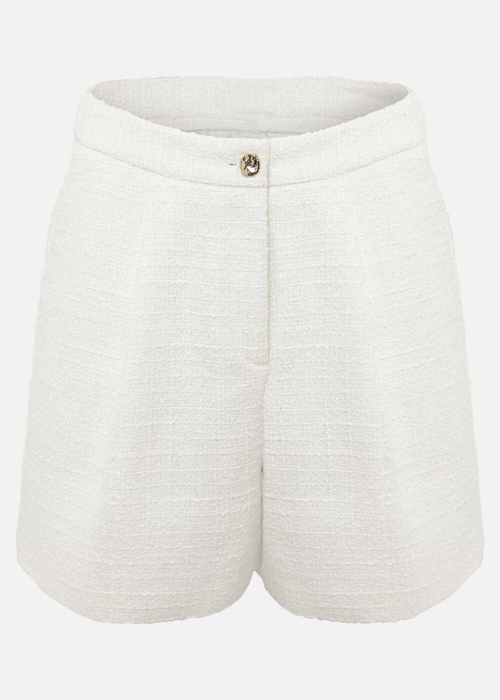 Auden Cream Suit Shorts - Cream