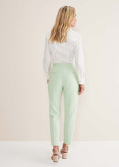 Ulrica Straight Leg Trousers - Pistachio