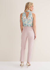 Eira Cigarette Trousers - Antique Rose