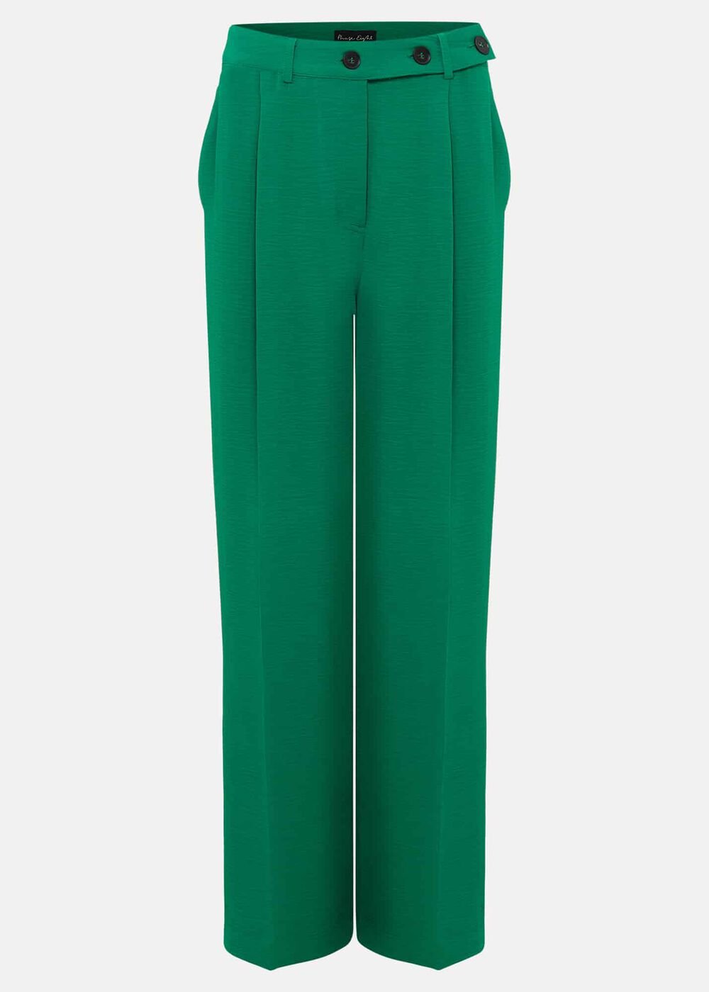 Opal Wide Leg Trousers - Green