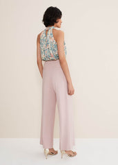 Celyn Wide Leg Trousers - Antique Rose