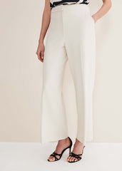 Celyn Wide Leg Trousers - Almond