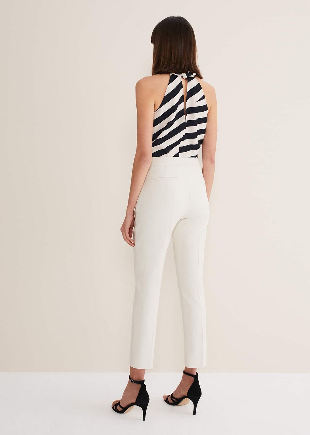 Eira Cigarette Trousers - Almond